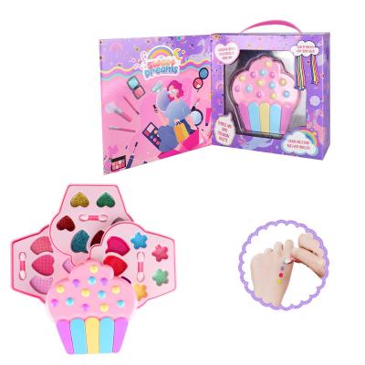 China Custom Kids ABS Plastic Super Quality Makeup Kit Makeup For Kids Real for sale