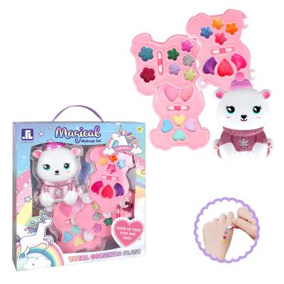 China Various Styles ABS Plastic Children Cosmetic Set Box Toy Makeups Set For Kids for sale