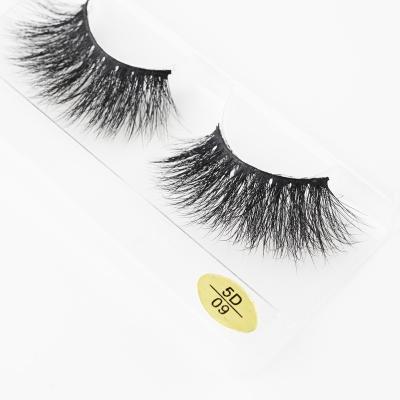 China Factory Price Natural Soft Wholesale Custom Package Volume Style 3d Mink Eyelashes for sale