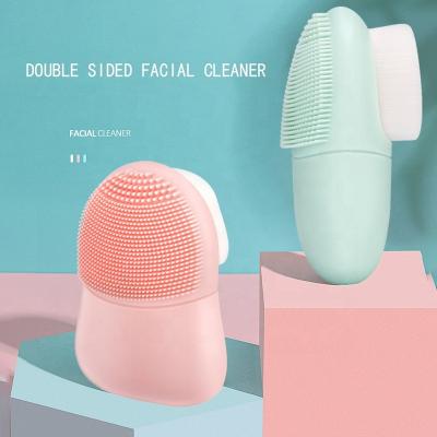 China New Design Face Massager Cleanser Detergent Factory Custom Facial Cleansing Brush GSL024 Wholesale Facial Deep Wash Detergent for sale