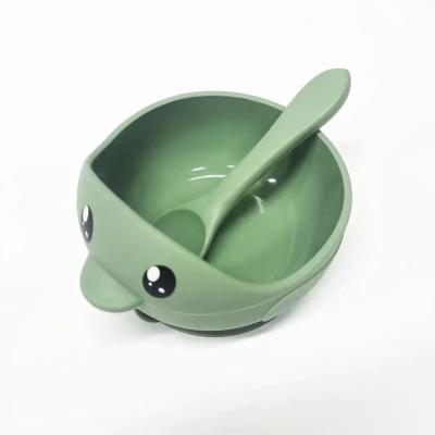 China Cartoon Silicone Bowl Baby Silicone Bowl for Baby Silicone Bowl Feeding Silicone Slow Feeder Bowl Silicone Suction Bowl Silicone for sale