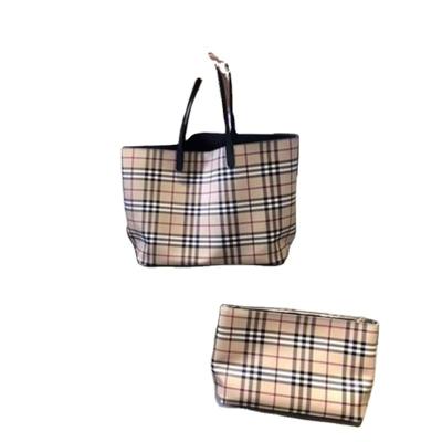 China Others 2022Spring and summer plaid tote bag fashion all-match mother and child portable shoulder bag cross - body college style for sale