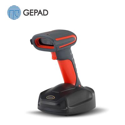 China 2D industrial wireless barcode scanner 433MHz with charging base GW-2981 Not-determined for sale