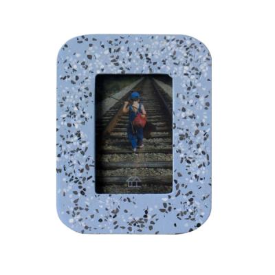 China Mini 3 inch photo turnout view of decoration etc. Fujifilm Indoor and Outdoor Decorative Blue Instax Frame Photo Frame for sale