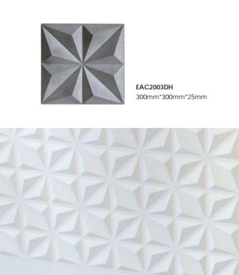 China Interior Tiles Flower Pattern Concrete Wall Tile For Interior Decor for sale