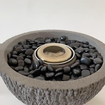 China Antique hot sale Amazon concrete stone table fire pit portable fire bowl for sale