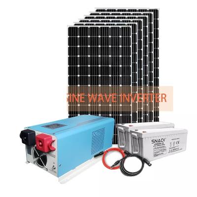 China Home Hot Selling Hybrid Inverter 5kw All In One System 0.3kw 0.5kw 1kw 1.5kw Solar Power for sale