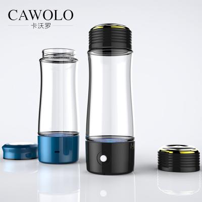 China Fast to high concentration hydroen water japan spe technology hydrogen water generator inhalation water cup hydrogen water machine for sale