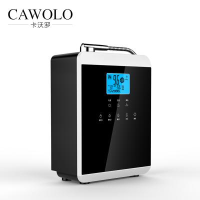 China Connect to new home use CAWOLO 2021 Water Ionizer Alkaline Filter 7 Plates Alkaline Water Machine for sale