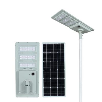 China Smart Remote Control Solar LED Light ROAD All-in-one Solar Garden Street Light for sale