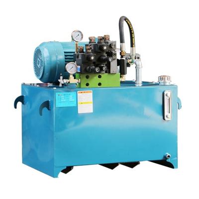 China Long life 220v 350Bar gasoline engine high pressure hydraulic press vulcanizing station of construction machinery/cnc machine tool/agricultural machinery for sale