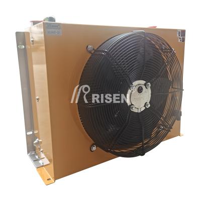 China Machinery Repair Shops Hot Brands In China Durable Hydraulic Oil Radiator With Hydraulic Fan Heat Exchanger Cooler for sale