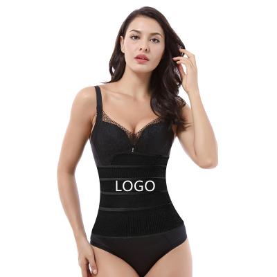 China Women Corset Waist Trainer Customized Logo Waist Training Belt for sale