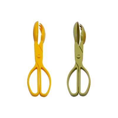 China Sustainable High Quality Salad Scissor Food Sling Premium Plastic Tongs for sale