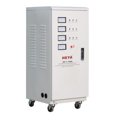 China SVC TNS 6kva~60KVA Three Phase Adjustable Industrial Stabilizer AVR Automatic AC Servo Voltage Regulator for sale