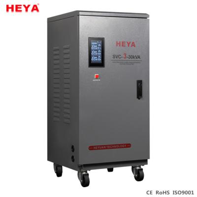 China Power Voltage Regulator For Elevator AC 380v Fully Automatic Adjustable Voltage Stabilizer 3 Phase 15KVA Power Voltage Regulator for sale