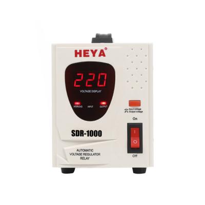 China SVC DTS Manufacturer, Hot Selling, AVR 1kva Automatic Relay Type AC Voltage Stabilizer for sale