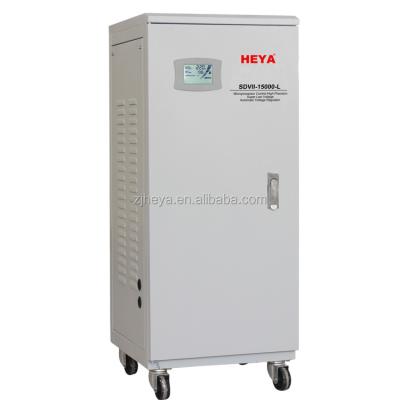 China SVC/TND Low Voltage Stabilizer CE Certificate Ultra Low Voltage Tyep 85~275VAC Input Type 15KVA 25KVA Voltage Servo Motor Automatic Stabilizer for sale