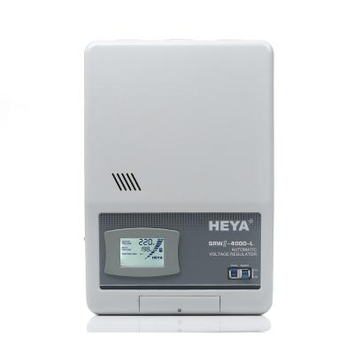 China New Type 6KVA 5KW 220V AC Voltage Regulator Electric Household Wallmounting Relay Automatic Stabilizer AVR for sale