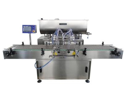 China Beverage Honey Jar Glass Bottle Filling Machine Liquid Filling Capping Line for sale