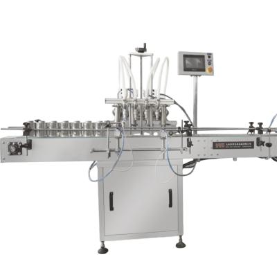 China For Any Different Viscosity Of Liquid Barrel Soap 4 Heads Automatic Liquid Oil Filling Machine for sale