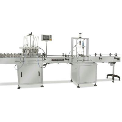 China Automatic Beverage Factory Price 4 Heads Apple Juice Fruit Juice Oil Water Filling Machine for sale