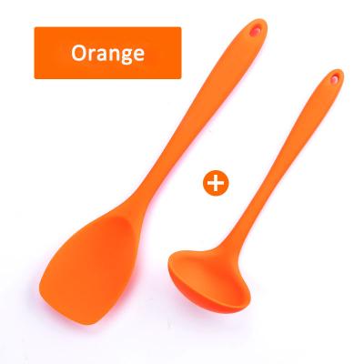 China Durable Non-sticky Nylon Butter Duck Tongue Silicone Spatula Silicone Mixing Salad Salad Spatula for sale