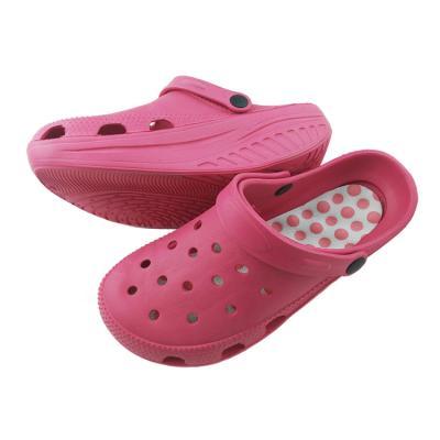 China Women Swing Clogs Fashion Design Women Thick Swing Unique Eva Hole Clogs for sale