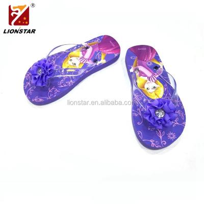 China Cheap Cartoon Plastic Summer Flip Flops Thong Slipper for sale