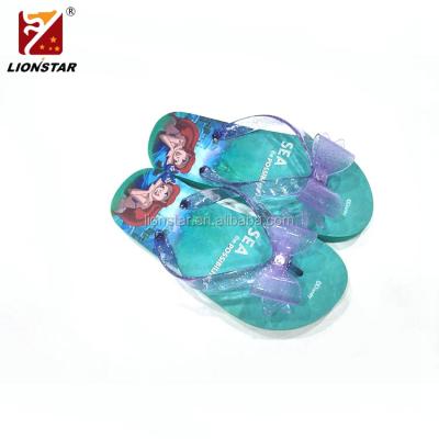 China 2017 Cartoon Plastic Summer Flip Flops Lady Slipper Eva PVC Foam Flat Sandal for sale