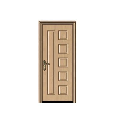 China Modern Simple Home Position And Fire Rated Door Exterior Finish Finish Wood Doors for sale