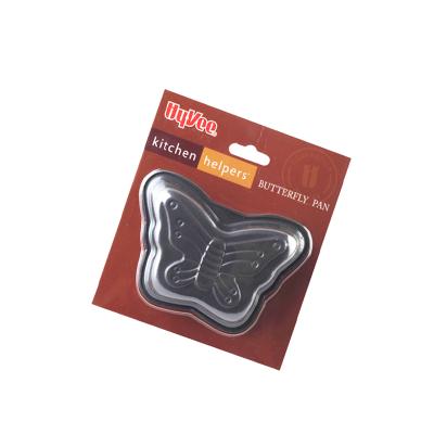 China Butterfly Viable Non-Stick Mini Cake Mold Baking Pan for Kids Baking for sale