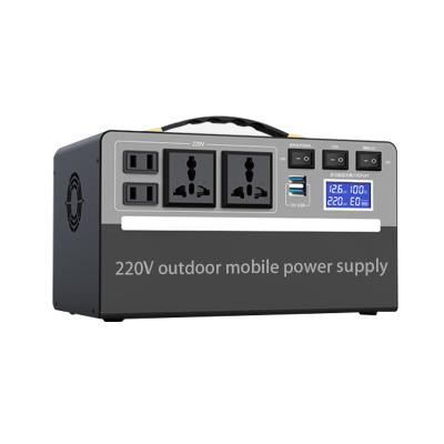 China Outdoor / Indoor Removable Phosphor Solar Storage 1300W 1400WH Household Battery for sale