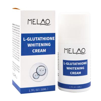 China Skin Revitalizer OEM/ODM Melao Glutathione Cream Face Whitening Cream Manufacturer for sale