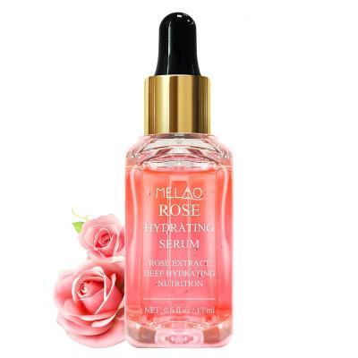 China MELAO Rose Deep Hydrating Face Oil Nourishing Anti-Freckle Anti Aging Instant Face Lift Serum OEM ODM for sale