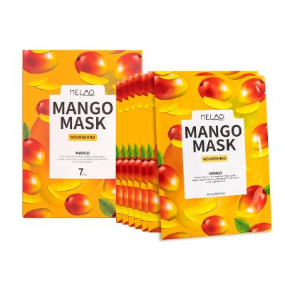 China Custom Face Wholesale Organic Natural Moisturizer Beauty Facial Mask Fruit Sheet Masks for sale