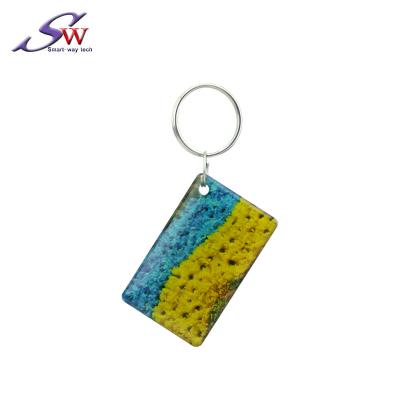 China Wholesale Custom Waterproof/Waterproof NFC F08 RFID Passive Rewritable Epoxy KeyFob Key Chain for sale