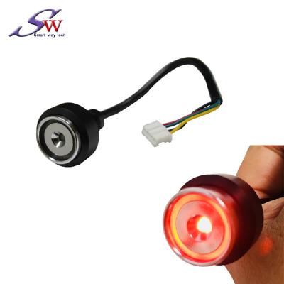 China Fleet Control New Point 4 Wire iButton Sensor Reader with LED for Security System Door Control for sale