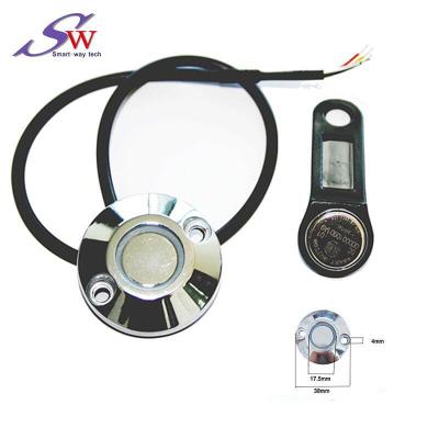 China Assets Manage Durable Dual Color LED iButton Dallas Key Reader One Wire Protocol Probe for sale