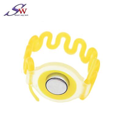 China Access Contral Ibutton DS1990 Wristband For Sauna Lock TM IB Wristband Locker Room Key Plastic Wristband for sale