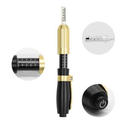 China Wrinkle Remover Gold Needle Pen HA Filler Hyaluronic Lips 2 In 1meso Gun for sale