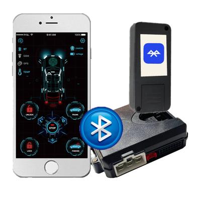 China Car Alarm System APP Control Central Kit Start Stop System Locking Keyless Car PKE Entry Automobile for sale