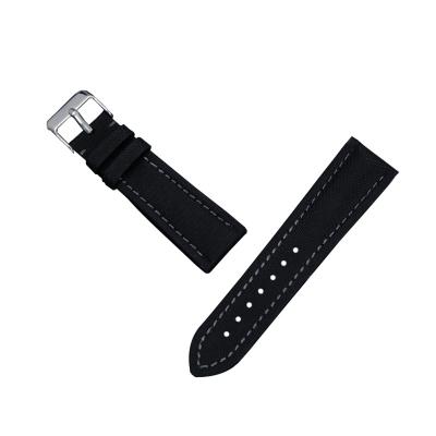 China Wholesale Leather Watch Band 16mm Luxury Waterproof Nylon 18mm Material Watch Band for sale