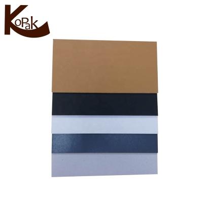 China Gray Chip Board Paper For File Moisture Proof Box / Folder By Recycled Paper for sale