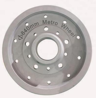 China Railway Wagon Parts Wheels For Metro/Underground Passenger Trolley Car for sale