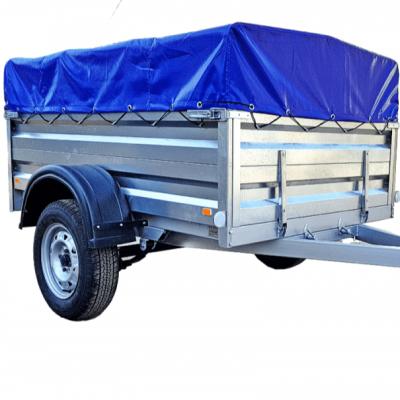 China Car Trailer Small Dump Trailer With Hydraulic Power Unit for sale