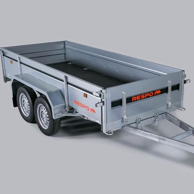 China Full Welded Car Trailer Hot Selling Small Box Trailer for sale