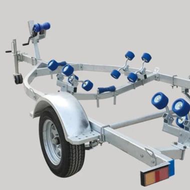 China Truck Trailer Alloy Boat Trailer Small Use For Vessel for sale