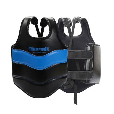 China PU Boxing Equipment Muttahida Majlis-e-Amal Training Taekwondo Training Boxing Chest Body Guard for sale