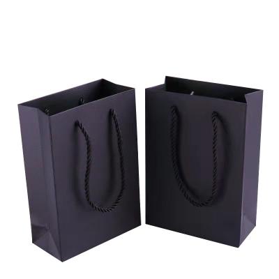 China Recyclable New Custom Print Logo Gift High Quality Paper Bags Luxury  Paper Shopping Bag With Ribbon Handle for sale